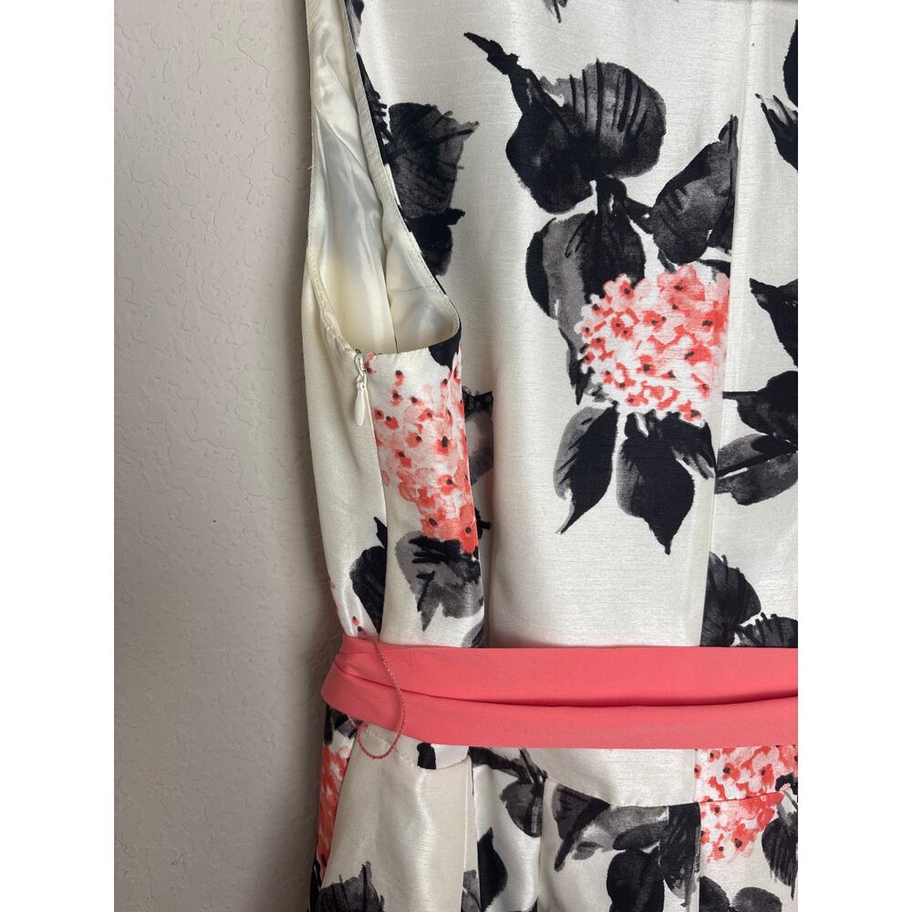 Jessica Howard Floral Ruffle Dress Size 16 - Picture 8 of 14